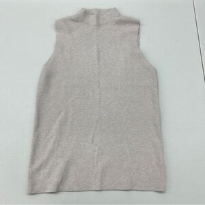 Express Tan Sleeveless Knit Top size L
